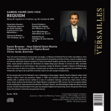Jacob, Victor & Choeur De L'opera Royal & Isaure Brunner - Gabriel Faure: Requiem