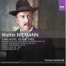 Kamieniak, Tomasz - Walter Niemann: Piano Music, Volume Three