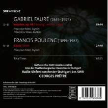 Radio-Sinfonieorchester Stuttgart Des Swr & Georges Pretre - Faure: Requiem & Poulenc: Gloria