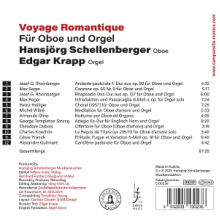 Schellenberger, Hansjorg - Hansjorg Schellenberger & Edgar Krapp - Voyage Romantique