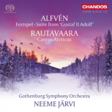 Gothenburg Symphony Orchestra & Neeme Jarvi - Alfven: Festspel, Suite From Gustaf Ii Adolf / Rautavaara: Cantus Arcticus
