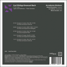 Accademia Ottoboni - Carl Philipp Emanuel Bach: Light and Darkness - Flute Sonatas