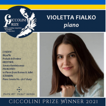 Fialko, Violetta - Prizewinner Recital