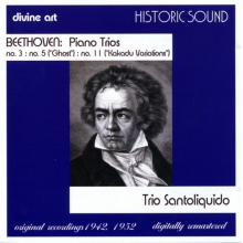 Beethoven - Piano Trios (Trio Santoliquido)