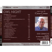 Cooman, Carson - Owl Night: Music For Organ By Carson Cooman