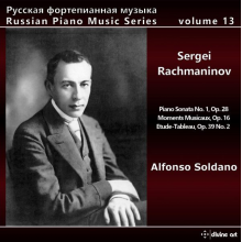 Rachmaninoff, Sergei - Sergei Rachmaninov: Piano Sonata No. 1, Op. 28/Moments Musicaux..