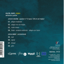 Akhtamar Quartet - Origins: Dvorak & Dabi