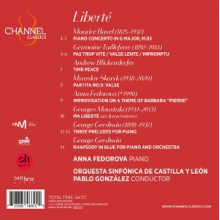 Fedorova, Anna - Gershwin, Ravel & Tailleferre: Liberte
