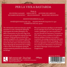 Papasergio, Manon - Per La Viola Bastarda