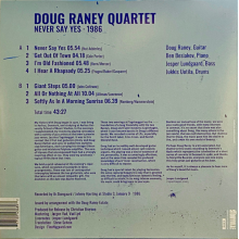 Raney, Doug - Never Say Yes - 1986