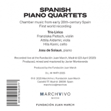Trio Lirico - Casas & Zurron: Spanish Piano Quartets