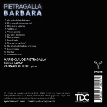 Pietragalla, Marie-Claude & Yannael Quenel - Barbara