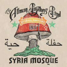 Allman Brothers Band, The - Syria Mosque Pittsburgh PA January 17 1971 LP