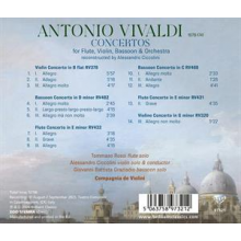 Rossi, Tommaso & Alessandro Ciccolini & Compagnia De Violini - Vivaldi: Concertos For Flute, Violin, Bassoon & Orchestra
