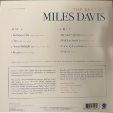 Davis, Miles - The Best Of Miles Davis (lp)