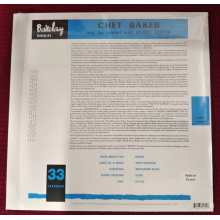 Baker, Chet - Chet Baker and His Quintet With Bobby Jaspar (Chet Baker In Paris Vol. 3)