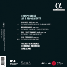 Orchestre National Bordeaux Aquitaine - Bach, Stravinsky & Milhaud: Symphonies In 3 Movements