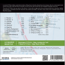 Ti Frere - Mauritius: Tribute To Ti Frere. Sega, Music of Exile