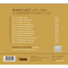Visovan, Aurelia - Liszt: 12 Grandes Etudes