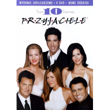 Przyjaciele Edycja Jubileuszowa, Sezon 10 (4 Dvd)