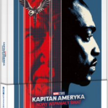 KAPITAN AMERYKA: NOWY WSPANIAŁY ŚWIAT (2BD 4K) STEELBOOK