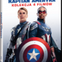 KAPITAN AMERYKA 1-4 PAKIET (4 DVD)