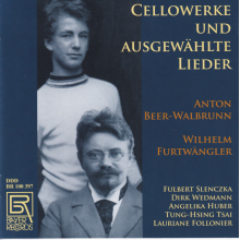 Slenczka, Fulbert & Angelika Huber & Dirk Wedmann - Beer-Walbrunn: Works For Cello & Songs