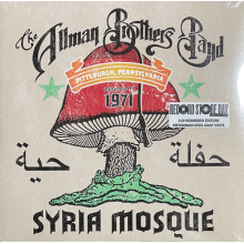 Allman Brothers Band - Syria Mosque: Pittsburgh, Pa January 17, 1971