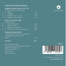 Hosford, Richard & the Gaudier Ensemble - Quintets For Clarinet & Strings