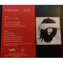 Lunch, Lydia - 13.13