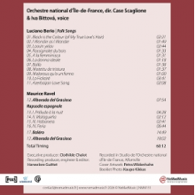 Orchestre National D'ile-De-France - Berio & Ravel