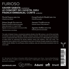 Sabata, Xavier & Le Concert De L'hostel Dieu - Furioso