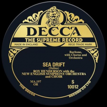 Henderson, Roy & New English Symphony Orchestra - Sea Drift (Delius)