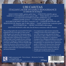 Le Miroir De Musique - Ubi Caritas. Italian Laude In Early Renaissance