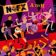 NOFX - A To H LP BLACK