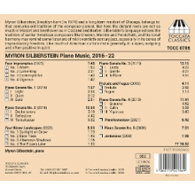 Silberstein, Myron - Myron Silberstein: Piano Music, 2016-2022