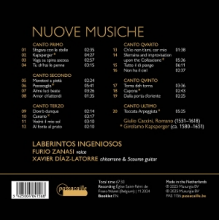 Zanasi, Furio - Caccini: Nuove Musiche