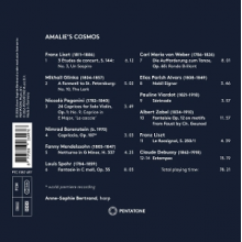 Bertrand, Anne-Sophie - Debussy, Glinka & Liszt: Amalie's Cosmos