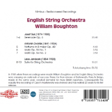 Boughton, William - Josef Suk, Antonin Dvorak & Leos Janacek: Orchestral Works - Nimbus Recordings Rediscovered