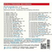 Concerto Stella Matutina - Jommelli: La Critica