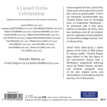 Ridout, Timothy & Frank Dupree & James Baillieu - A Lionel Tertis Celebration