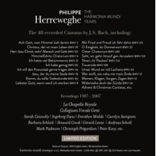 Herreweghe, Philippe & Collegium Vocale Gent - J.S. Bach Cantatas - the Harmonia Mundi Years