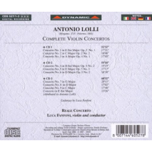 Lolli, A. - Complete Violin Concertos