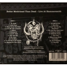 Motorhead - Better Mota¶rhead Than Dead - Live At Hammersmith 2cd