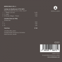 Biss, Jonathan & Swedish Radio Symphony Orchestra & Malin Broman - Beethoven Vol. 5: Piano Concerto No.3 In C Minor / Caroline Shaw: Watermark