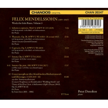 Donohoe, Peter - Mendelssohn: Works For Solo Piano, Volume 3