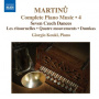 Martinu, B. - Piano Music Vol.4