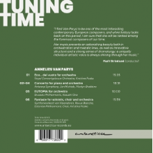 Van Parys, Annelies - Tuning Time - Orchestral Works By Annelies Van Parys