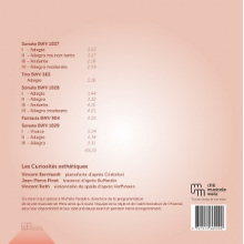 Les Curiosites Esthetiques - J. S. Bach: Sonates En Trio D'apres Bwv 1027, 1028 & 1029