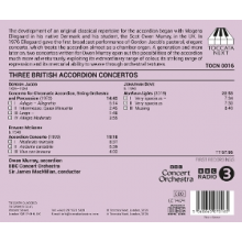 Murray, Owen - Dove, McGuire & Jacob: Three British Accordion Concertos